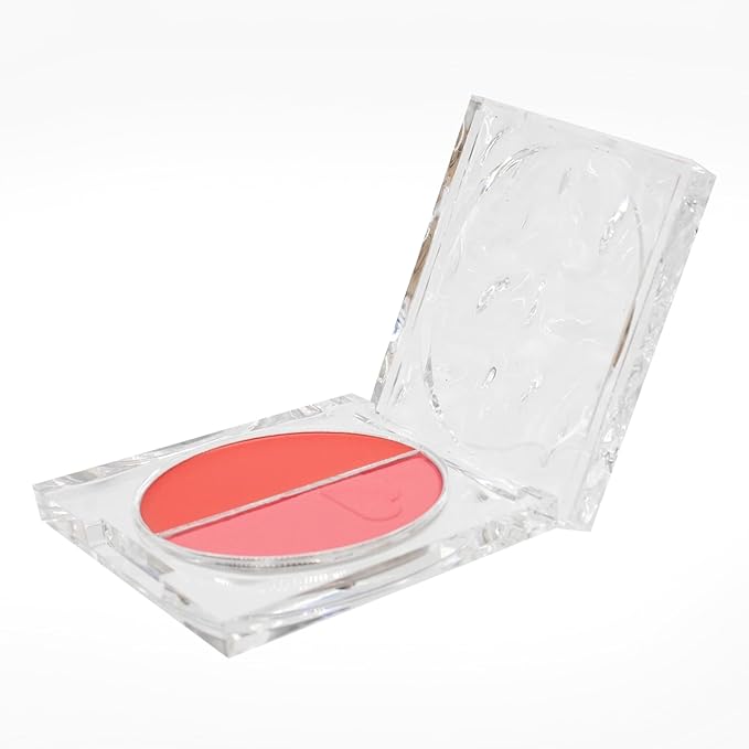 Dewy Hydration Watercolor Blush Duo – liquid blush for cheeks with niacinamide and aloe vera – Korean beauty makeup – Putty (.35 oz)