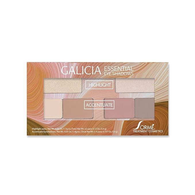Galicia Eyeshadow & Highlighter Palette