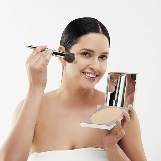 Magic Minerals by Jerome Alexander Jumbo Size Mineral Powder Foundation with Color Correctors, Antioxidant Skincare Formula (Medium)