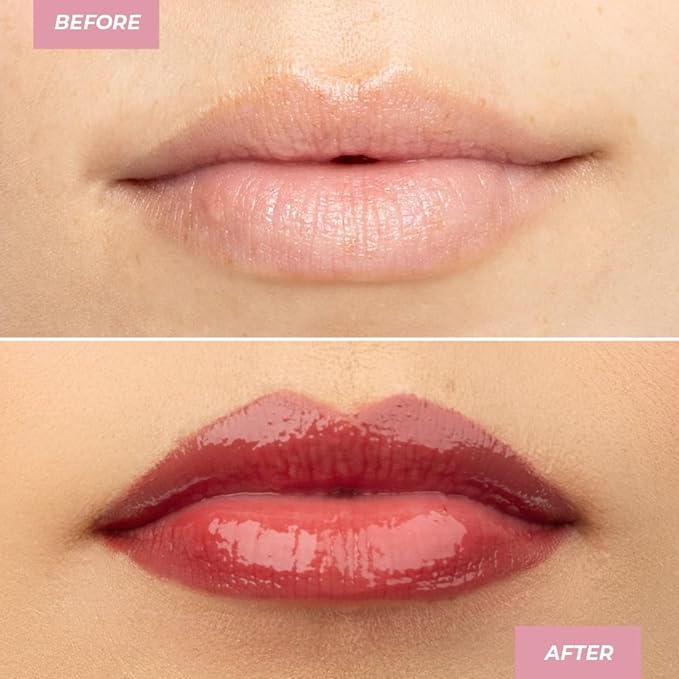 MCoBeauty Dream Lip Tint Hydrating Gel - True Pink, Long-Lasting, Semi-Matte, Vegan, Cruelty Free Cosmetics