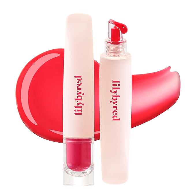lilybyred Tangle Jelly Balm | Korean Hydrating & Nourishing Lip Gloss, High Shine Finish, Plumping & Volumizing Effect, Bouncy Jelly Texture, Squeeze Tube Formula, 0.30 fl. oz. (03 Apple Jelly Bite)