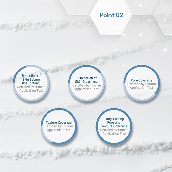 Le' Nubele Azulene Face Cover Fixing Powder (No Sebum) - Translucent Setting Powder for All Skin Types and Tones, Pore-Blurring, Matte Finish, Soft-Focus Technology, 0.35 oz