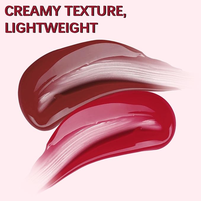2 Pcs Liquid Blush, Long-lasting Liquid Blush for Cheeks and Eyes, High-pigment Color Lightweight Glowy Natural Facial Contouring