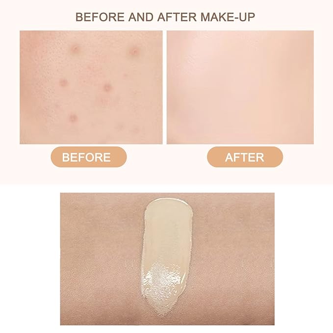 CC Cream for Older Women, CC Cream Self Adjusting for Mature Skin, Concealer for Older Women, Color Correcting Moisturizer, Skin Tone Adjusting CC Creams Foundation Spf 50 (Set, 2)
