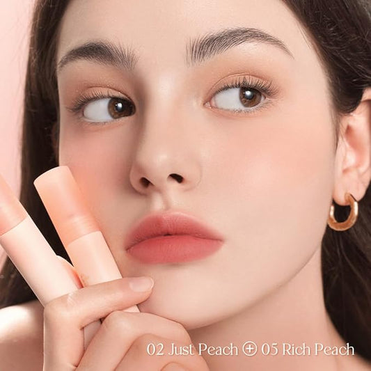 dasique Water Blur Tint #02 Just Peach I Vegan, Cruelty-free I Non-sticky, Non-greasy, Watery Formula Transforming Into a Silky Finish