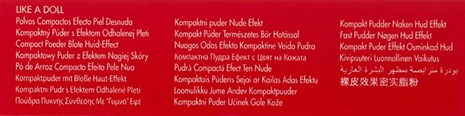 Pupa Like A Doll Nude Skin Compact Powder (001 Porcelain)