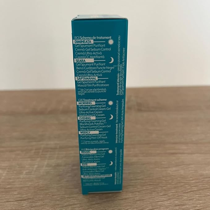 GEROVITAL STOP ACNE Mattifying CC Cream for Acne Prone Skin, Covers Imperfections, Evens Out the Face Color, Medium Shade Adaptable to Skin Tone, 30 ml