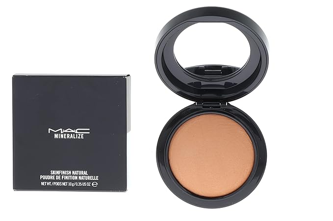 MAC Mineralize Skinfinish Natural Dark Deep, .35 oz, Boxed by Fixbub