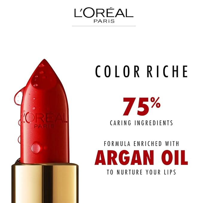 L’Oréal Paris Colour Riche Original Satin Lipstick 127 Paris NY (Pack of 2)