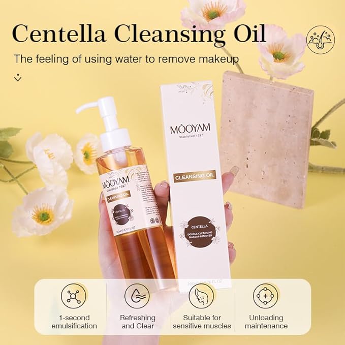 Face Cleansing Oil for Skin Care | Makeup Remover | Double Cleansing - Pack of 1. (6.76 fl.oz - 200 ml)