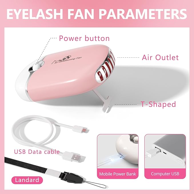Lash Cleaning Kit - 60ML Lash Shampoo with Lash Fan Cleaning Brush Rinse Bottle and 50 Pcs Mascara Brush, Rich Foam Lash Wash for Eyelash Extension Home Use(Pink)
