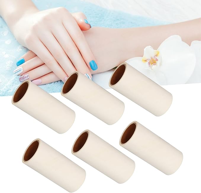 Nail Stamper Oil Absorbing Sheet, 10 Roll Replacement Nail Stamping Polish Remover Paper, DIY Nail Art Stamper Pattern French Nail Stamper Removal Blotting Paper, Nail Stamper Oil Blotting Sheets