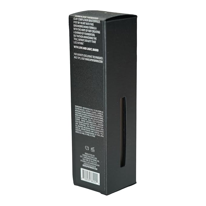 MAKEUP BY MARIO SurrealSkin Liquid Foundation, Liquid Formula, Vegan, Long-wearing coverage, Hydrating, Natural Finish, Size 30 mL (1C - fair with cool undertones)