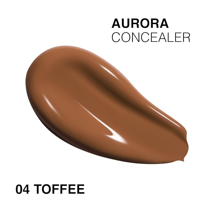 Liquid Foundation & Under Eye Concealer - Make Up Set for Flawless Dark Skin Base - Matte Foundation (Mocha) and Liquid Concealer (Toffee)