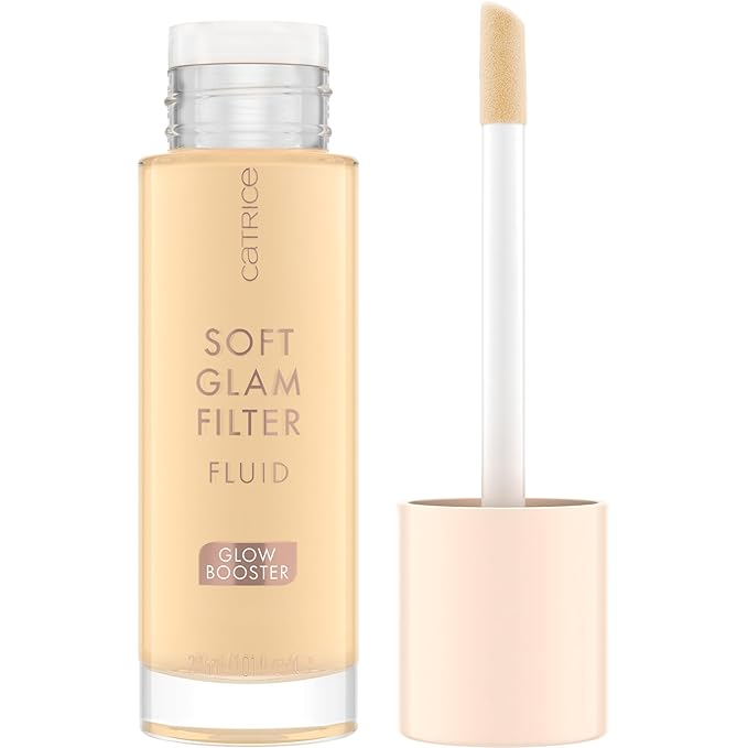 Catrice | Prime & Fine Illuminating Dewy Glow Spray & Soft Glam Filter Fluid 010 Bundle | Full Coverage Makeup | Vegan & Cruelty Free