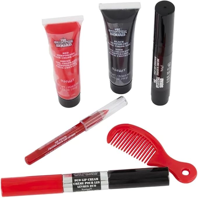 Harley Quinn Makeup Kit - The Suicide Squad Halloween Dress Up Cosplay