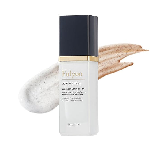 4-in-1 Tinted Moisturizer With SPF50,Anti-Aging,Against UVA and UVB,Bio Mimic Foundation,Suitable for Sensitive Skin,Simple and Easy