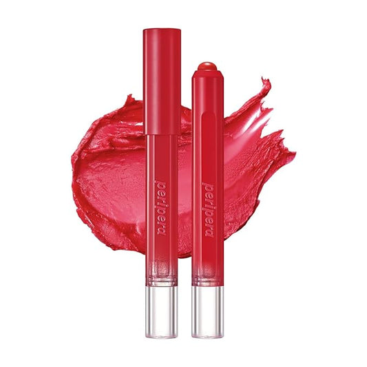 Peripera Slip On My Lip 10 Colors, Long-Lasting Shine Slim Lipstick, Slick Lip Crayon, Long Lasting, Satin, Matte, Glowy Korean Lip, K Beauty (S03 BORN TO BE STAR, One Size)