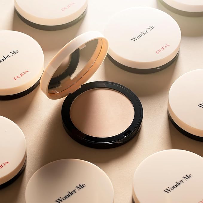 Pupa Milano Wonder Me Powder-no-Powder - Setting Powder Reduces Pores - Makes Skin Texture Smoother and Firmer - Talc Free - 040 Sand - 0.22 oz