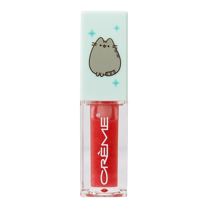 THE CRÈME SHOP X PUSHEEN Candy Glaze Lip Oil | Infused with Jojoba Oil for Deep Moisture | Limited Edition, Made in Korea | Cruelty-Free (TWINKLE STAR)