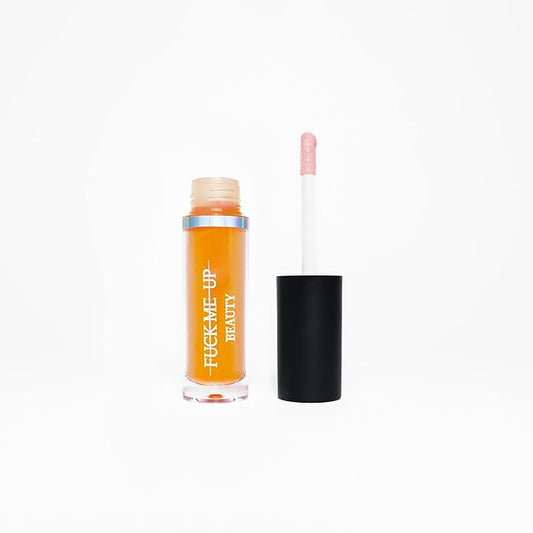 FMU Beauty Hyper Hue Lip & Cheek Tint for Bright Colorful Festival Makeup (Phoenix - Orange)