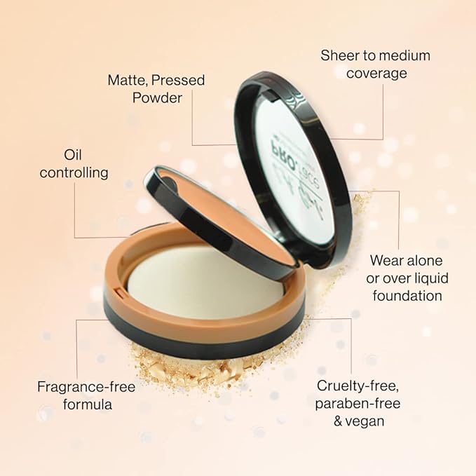L.A. Girl Pro.Face Matte Pressed Powder, True Bronze GPP611