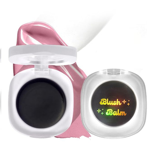 3-in-1 Warm Change Magic Gel: Transparent Crystal Color Changing Blush - Long Lasting Blendable Finish, All Skin Tone (02)