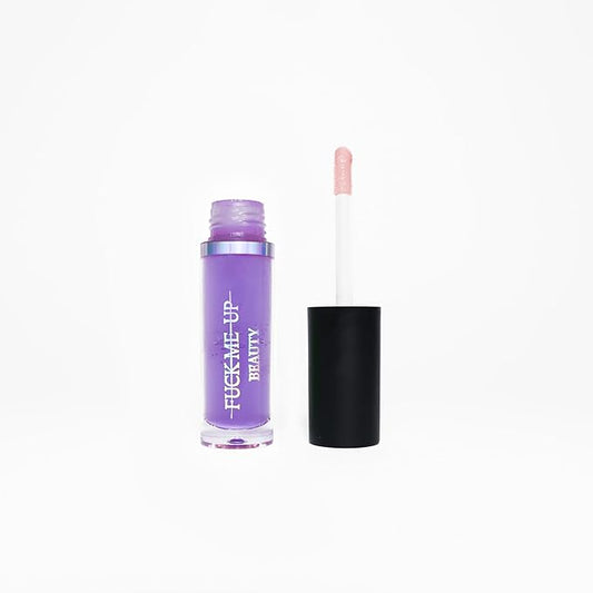 FMU Beauty Hyper Hue Lip & Cheek Tint for Bright Colorful Festival Makeup (Ultraviolet - Purple)