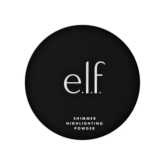 e.l.f. Cosmetics Shimmer Highlighting Powder, Illuminating Face Makeup, Starlight Glow, 1 Count