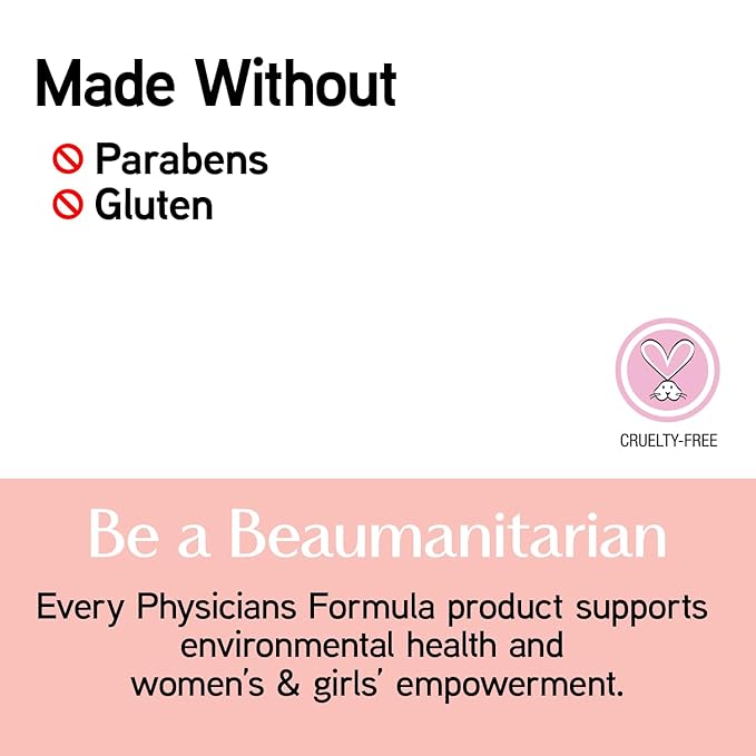 Physicians Formula Murumuru Butter Blush Beachy Peach, Dermatologist Approved, Vegan