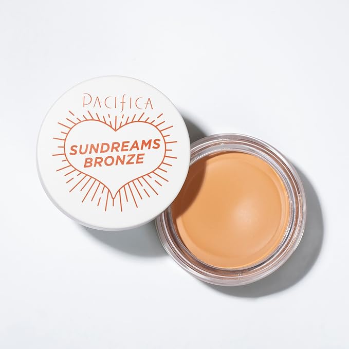 Pacifica Bronzer – Sun Dreams Matte Bronzing Cream Highlighter, Hydrating & Buildable Contour with Floral Extracts, Talc-Free, Vegan & Cruelty-Free, 1 oz (Shade Sandy Kiss)