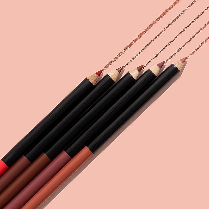 wet n wild Lip Liner Pencil Color Icon Lip Color Makeup, Dark Brown Chestnut (Pack of 2)