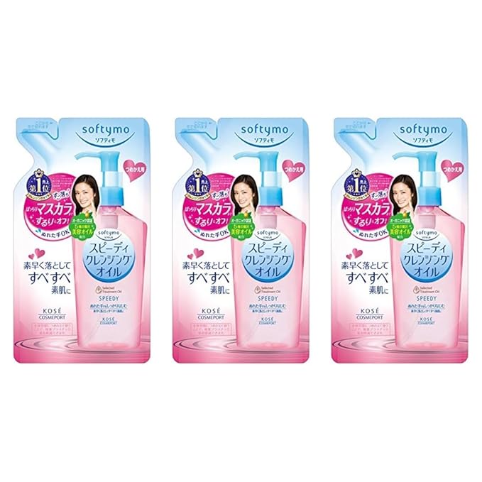 Kose Softymo Speedy Cleansing 6.76floz(200ml) Refill Pack Of 3