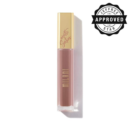 Milani Amore Satin Matte Lip Crème - Luxe (0.22 Fl. Oz.) Cruelty-Free Nourishing Lip Gloss with a Soft, Full Matte Finish