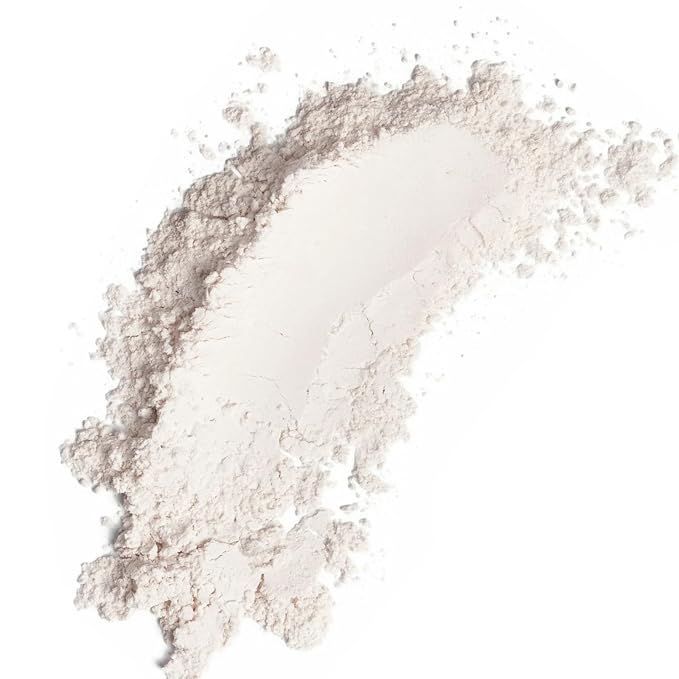 Matte Setting Powder,Waterproof & Long-Lasting Loose Powder for Flawless Finish,Minimizes Pores,Oil-Control,Sweat-Proof Makeup Powder,Includes Puff & Mirror