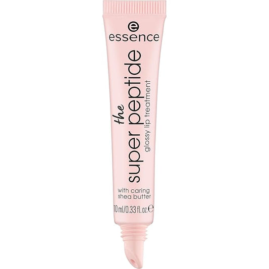 essence | The Super Peptide Glossy Lip Treatment | Hydrating, Nourishing and Non-Sticky | Vegan, Gluten Free and Cruelty Free (01 | Peptacular!)