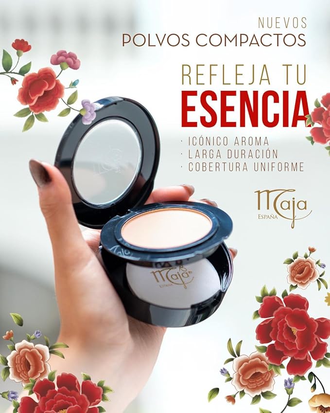 Maja Compact Cream Powder, Arabesco, 0.53 Ounce