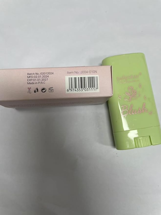 Multi-Use Cream Blush Stick,Soft Smooth Makeup Blush Stick for Cheeks Lips & Face,Waterproof Long Lasting Blendable Lightweight Face Blush Stick Matte Makeup for All Skin Types