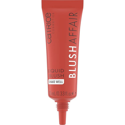 Catrice | Blush Affair Liquid Blush | Long-Lasting & Lightweight Multi-Use Make Up for Cheeks & Lips | Vegan & Cruelty Free | Without Parabens, Gluten, & Preservatives (20 | Orange Fizz)