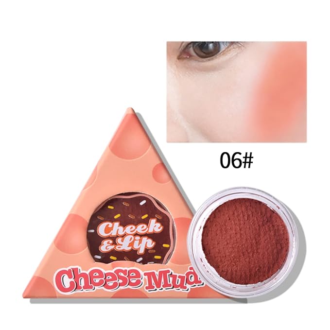 LAMUSELAND 8 Colors Soft Velvet Blush Matt Lasting Blusher (41B0406)