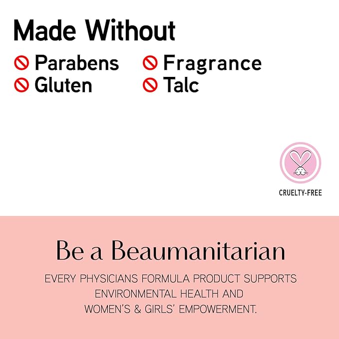 Physicians Formula Mineral Wear®Diamond Perfector BB Cream, 10 in 1 Skin Perfecting Beauty Balm, Lightweight & Luminous Finish - Deep to Rich (Pack of 2)