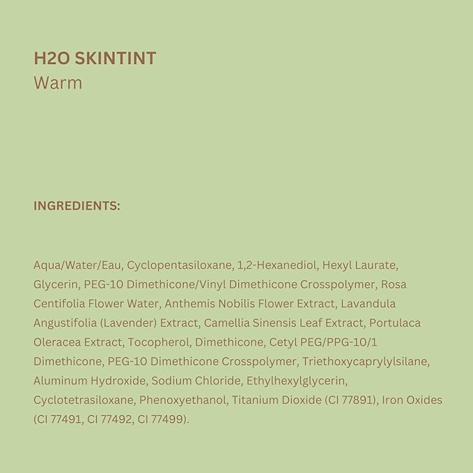 Pixi Beauty H2O SkinTint Tinted Face Gel, 1.2 fl oz / 35 ml, Warm