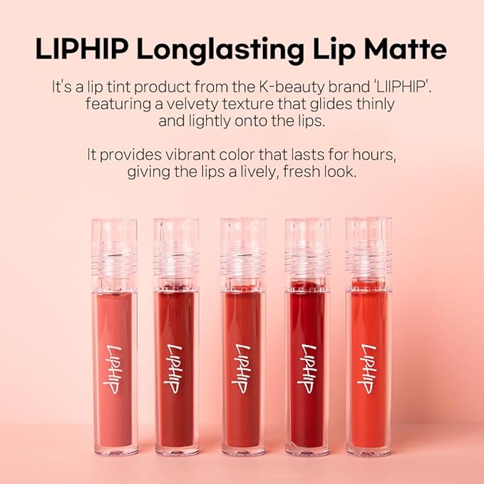 Matte Lip Tint #07 SOFT HUG (Vivid Red Orange)/ Velvet, Lip Matte Liquid lipstick, Superstay Tint with a Highly pigmented Color, Long Lasting Lip Stain