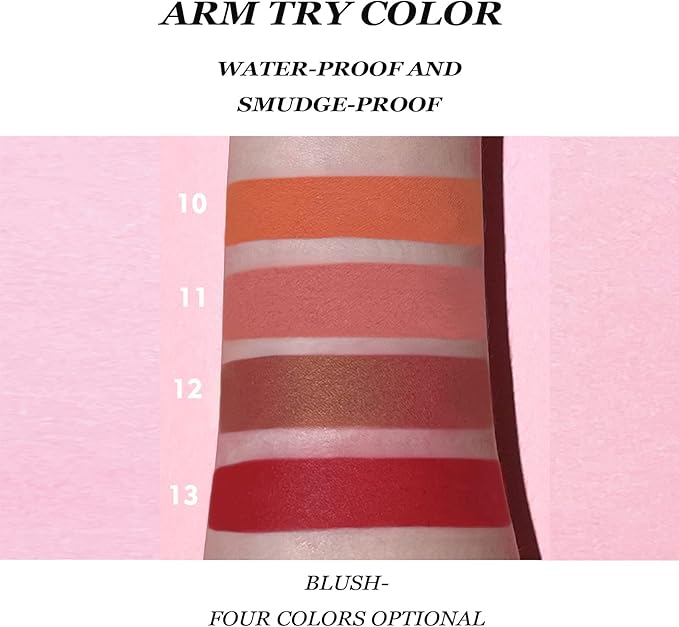 Highlighter Makeup, Liquid Highlighter Beauty Wand, Long Lasting Blendable Highlighter Stick Makeup with Cushion Applicator, 12,0.68 Fl Oz