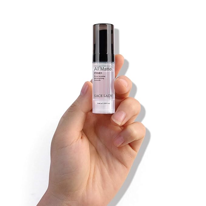 SACE LADY 3Pcs Invisible Pore Foundation Primer Set, Matte Oil-Control Smooth Face Primer Gel Women Make Up Base Kit (3×6ml/0.2Fl Oz)