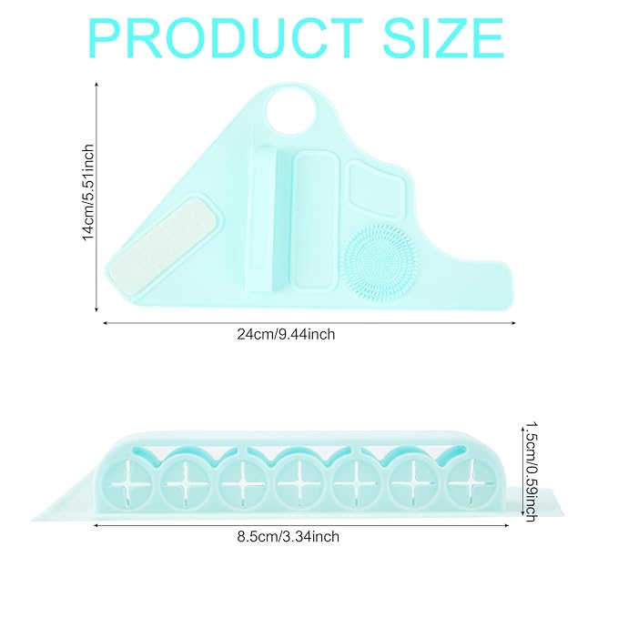 Makeup Mixing Palette Wrist Strap,Foldable Makeup Brush Storage Palette,Silicone Hand Wrist Makeup mixing tray Draw Assistance Tool for Small to Medium Brush