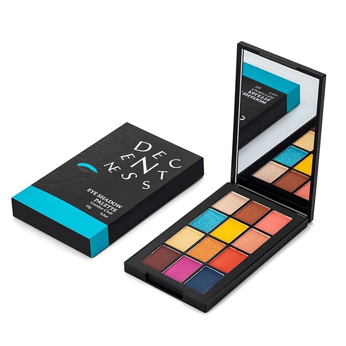 12 Colors Eyeshadow Palette Makeup Shades Nude Matte Shimmer Glitter Pigment, Pro Long Lasting&Waterproof Highlighting Makeup Palette,Ideal Gift(Garden Club)