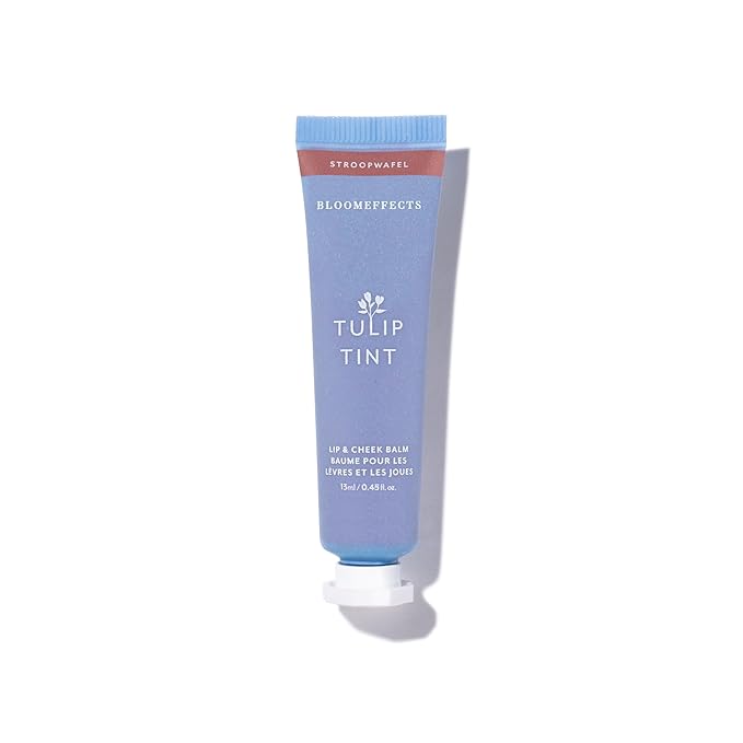 Bloomeffects - Natural Tulip Tint Lip + Cheek Balm | Cruelty-Free, Non-Toxic, Clean Beauty (Stroopwafel)