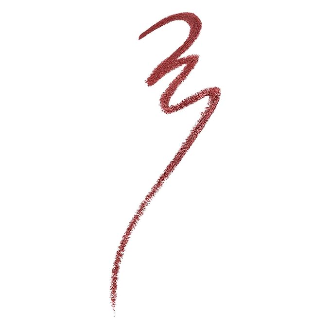 Maybelline Color Sensational Shaping Lip Liner with Self-Sharpening Tip, Brick Red, Red, 1 Count