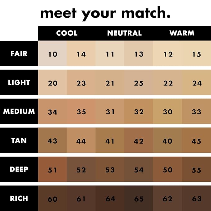 e.l.f. Soft Glam Foundation, Medium Coverage, Long-Lasting & Buildable Foundation For A Smooth, Satin Finish, Vegan & Cruelty-Free, 11 Fair Neutral